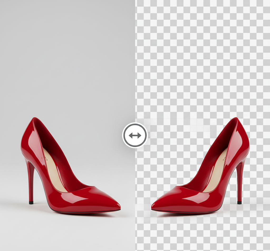 Shoe with background removed