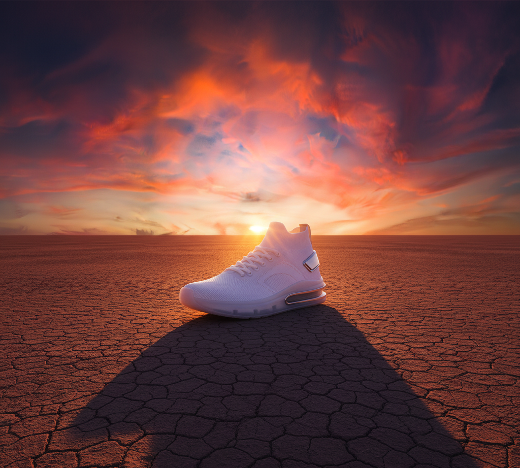 Pair of shoes with background removed